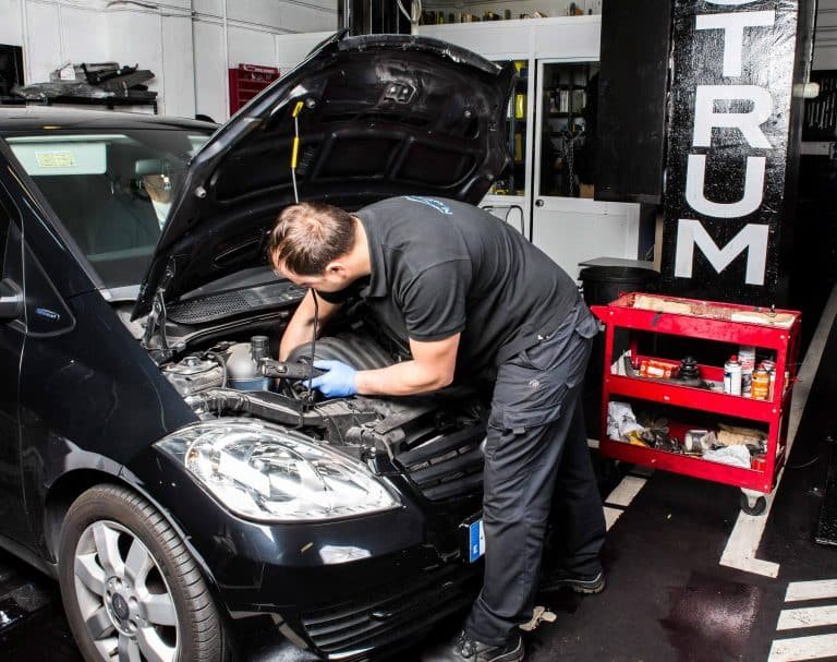 Revisión del coche en La Florida